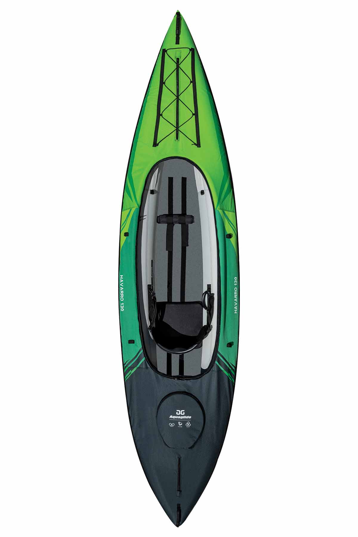 Aquaglide Navarro 130 Inflatable Kayak Top View
