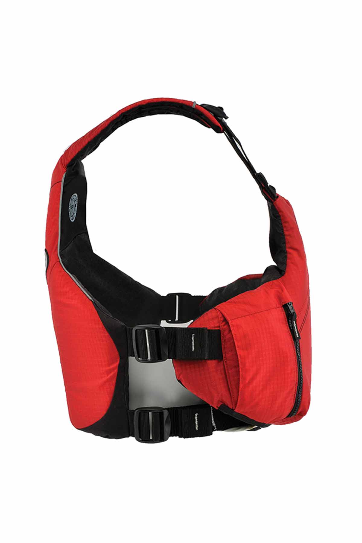 Astral Whitewater YTV PFD Cherry Creek Red Side View