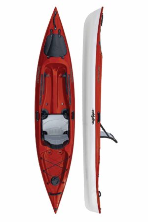 Eddyline Caribbean 12 Frame Seat Red Pearl