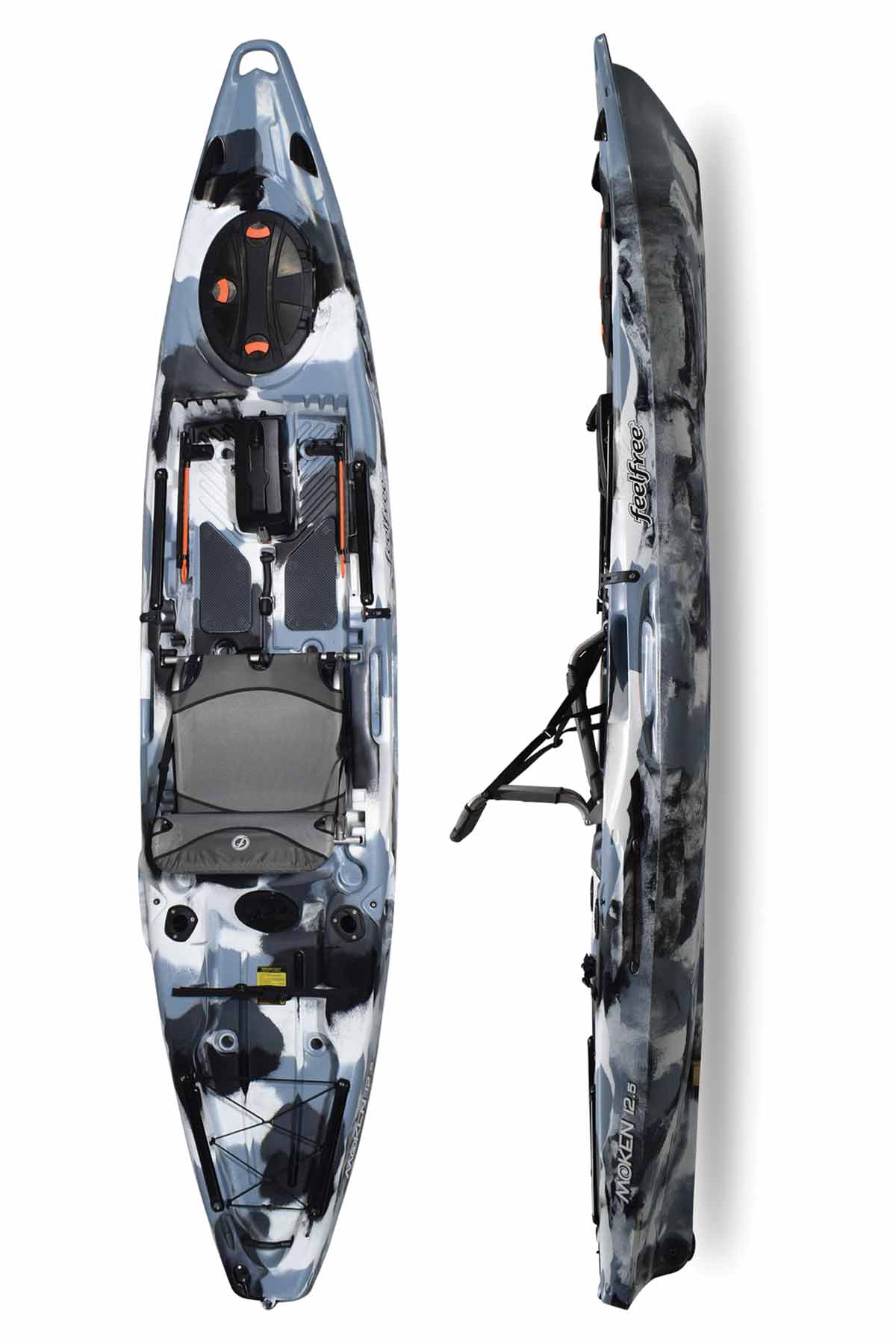 Feelfree Moken 12.5 V2 Sit on Top Kayak Winter Camo