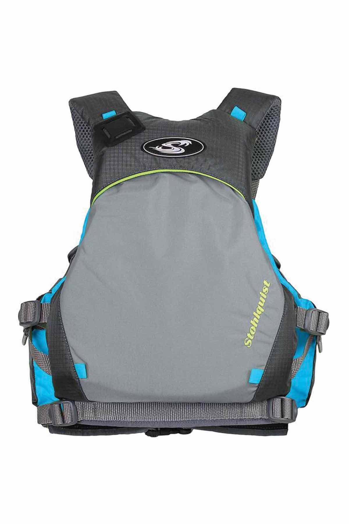 Stohlquist Women's Specific PFD with Wrapture Foam Gray Back