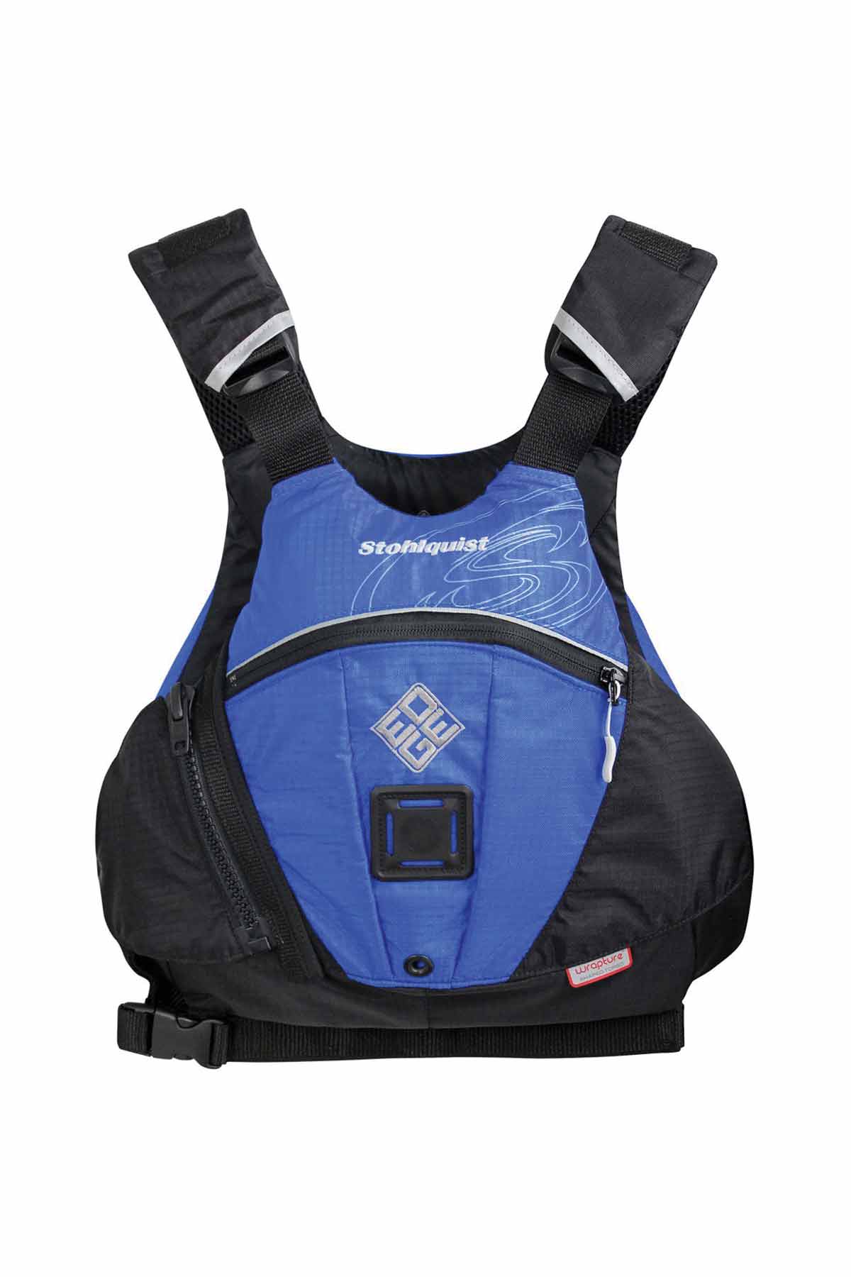 Stohlquist Edge Whitewater PFD Front Blue