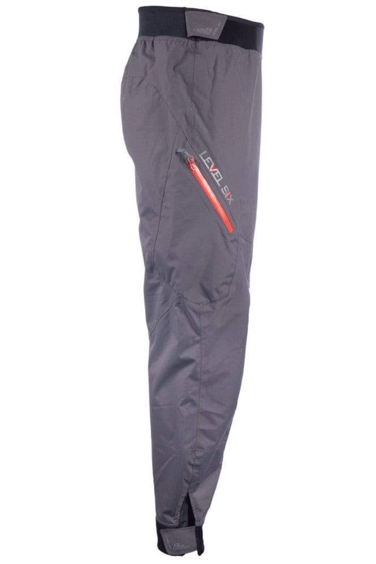 Level Six Charcoal Paddling Semi Dry Pant Right Side View