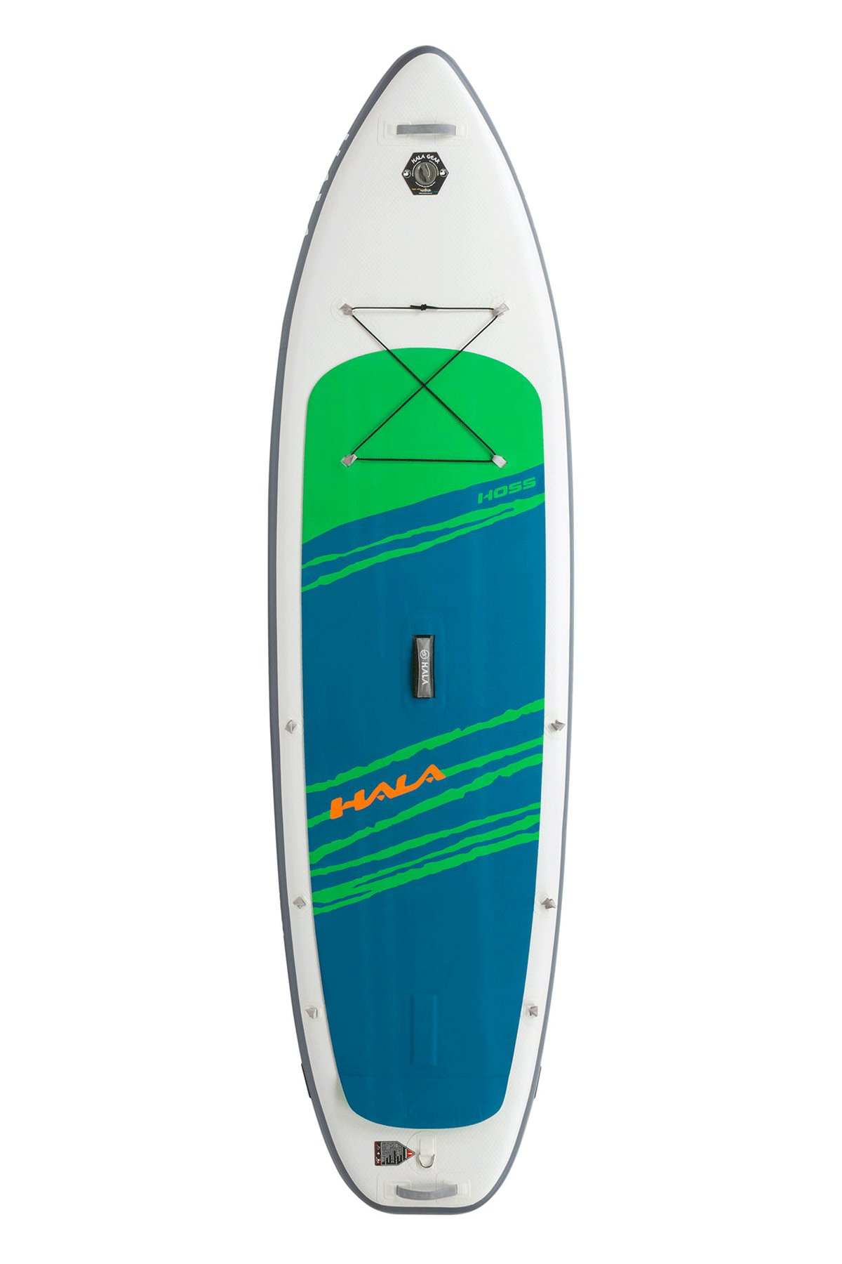 Halla Hoss Inflatable Paddleboard Package Top View