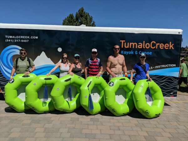 Tumalo Creek's rental kiosk at Riverbend Park in Bend.